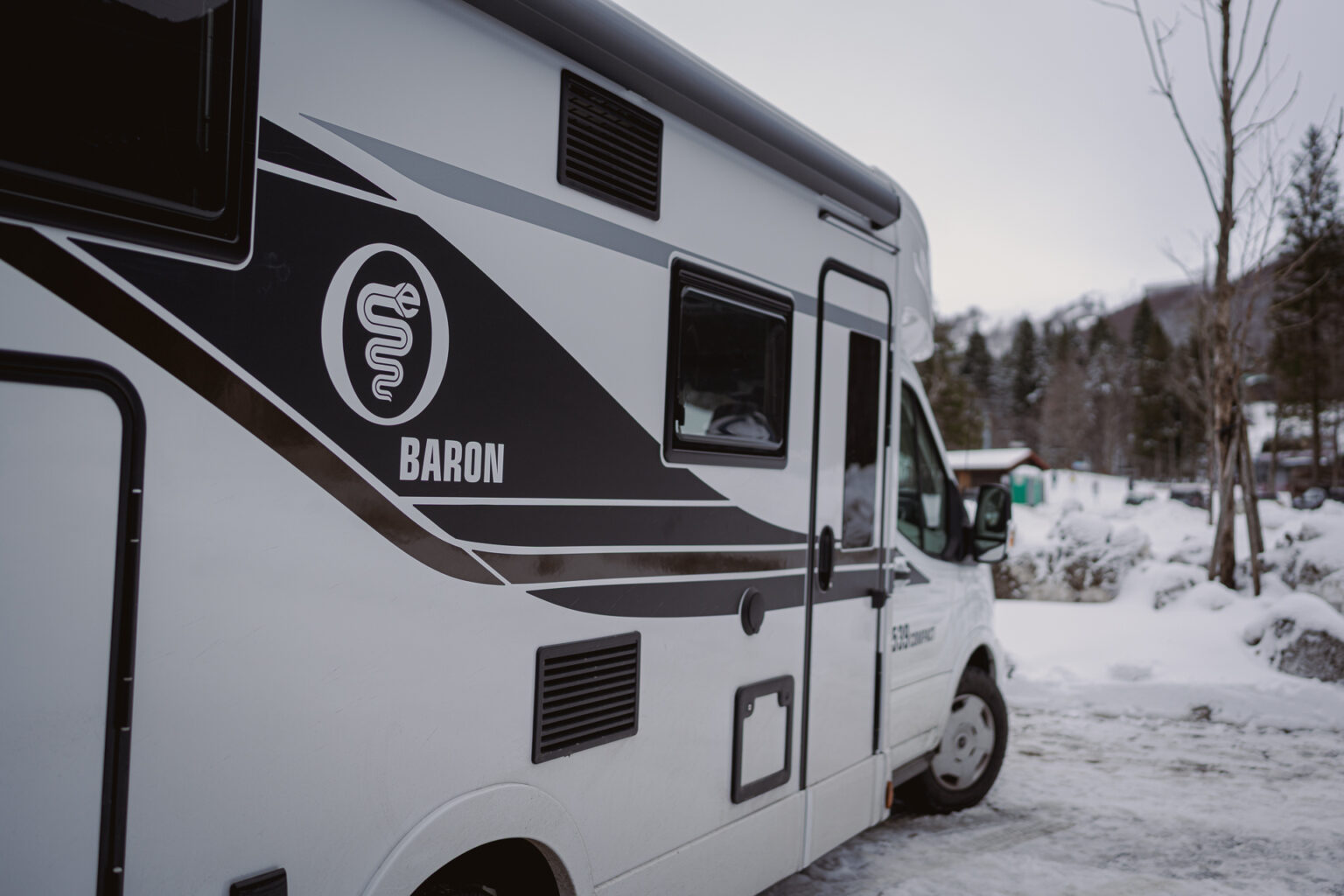 Vacanze in inverno in camper in montagna